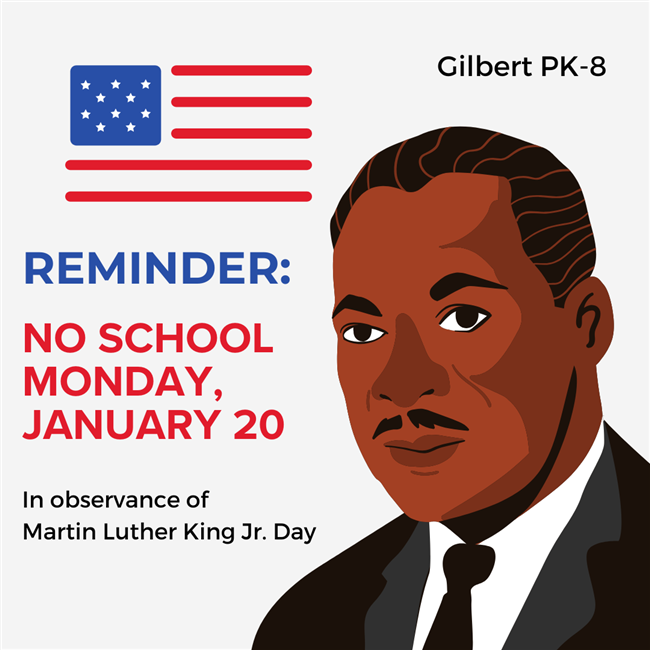  No School Martin Luther King Jr.