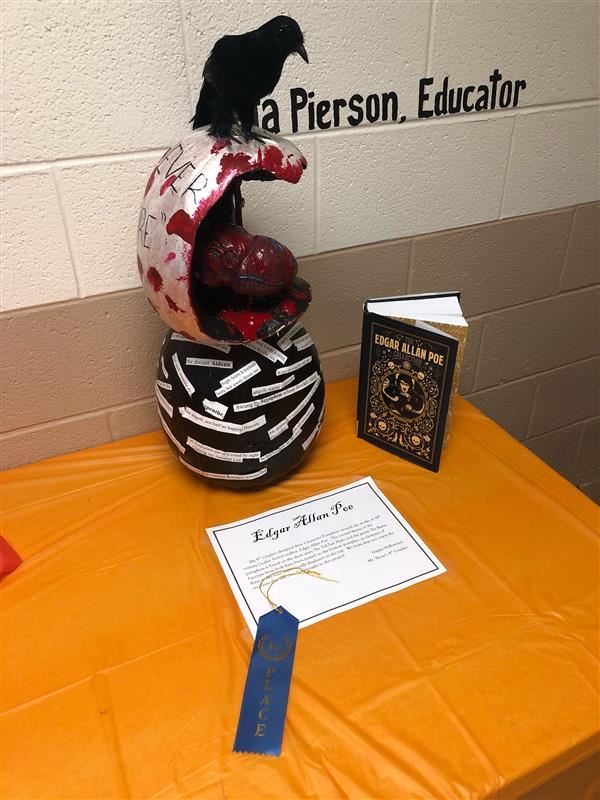 1st Place Character Pumpkin Contest 